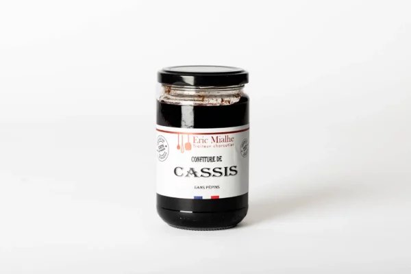 Confiture de cassis maison de Lozère