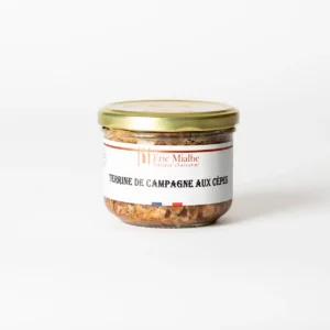 Terrine de campagne aux cèpes