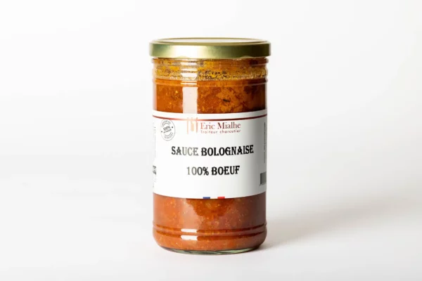 Sauce Bolognaise 100% bœuf