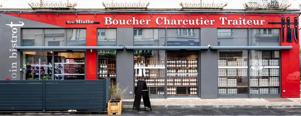 Boucherie Éric Mialhe à Langogne, Lozère.