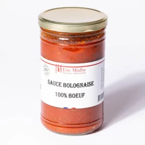Sauce bolognaise par Eric Mialhe, boucherie à Langogne, Lozère.