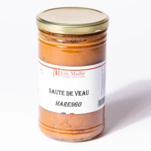 Sauté de veau marengo par Eric Mialhe, boucherie à Langogne, Lozère.