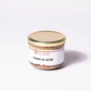 terrine de lièvre par Eric Mialhe, boucherie à Langogne, Lozère.